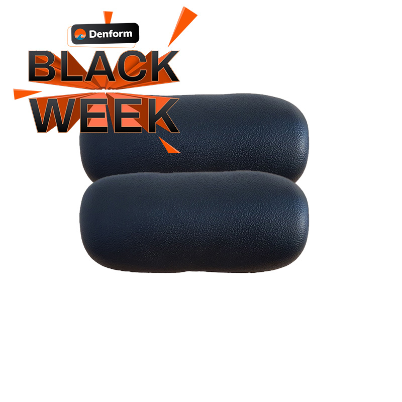 Rektangulær nakkepute, 2 stk.